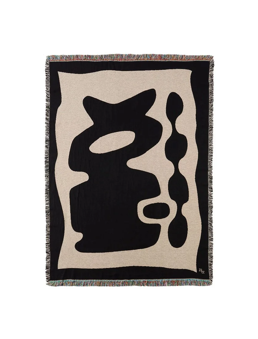 SADO | Jacquard throw — 2222STUDIO